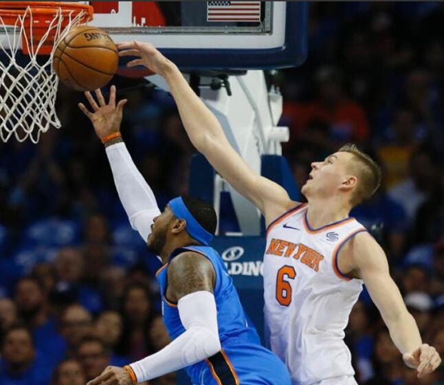 西班牙男篮逆转雷霆，波尔津吉斯送出助攻